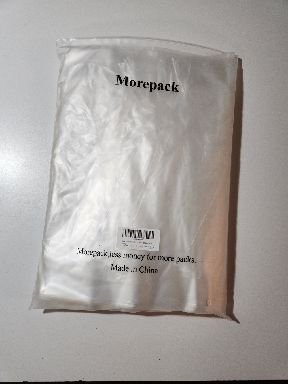 (98) Shoe Shrink Wrap Bags.